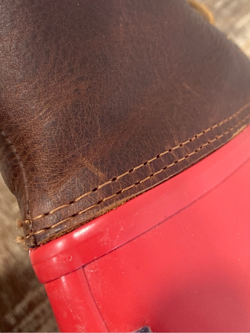 Sperry Womens Red Saltwater Waterproof Rubber Boots Sz 7 Duck Boots Mud Chore - Picture 16 of 16